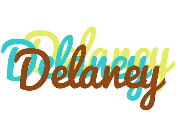 Delaney cupcake logo