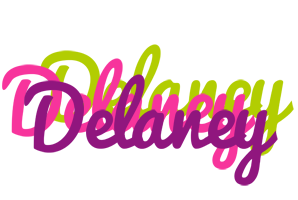 Delaney flowers logo