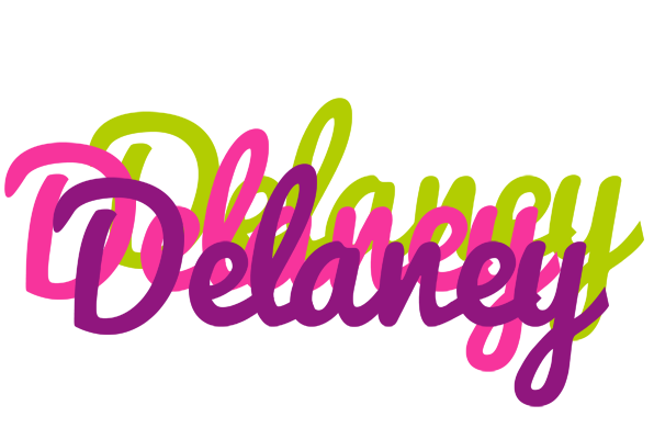 Delaney flowers logo