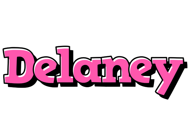 Delaney girlish logo