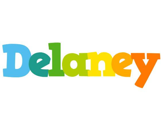 Delaney rainbows logo