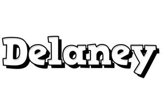 Delaney snowing logo