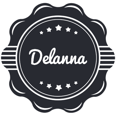 Delanna badge logo