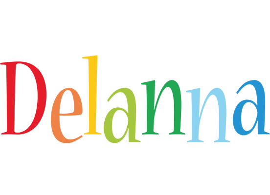 Delanna birthday logo