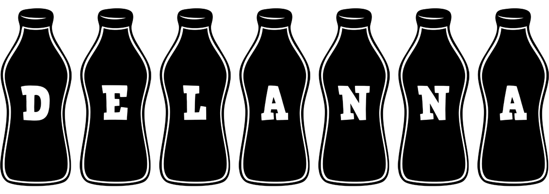 Delanna bottle logo