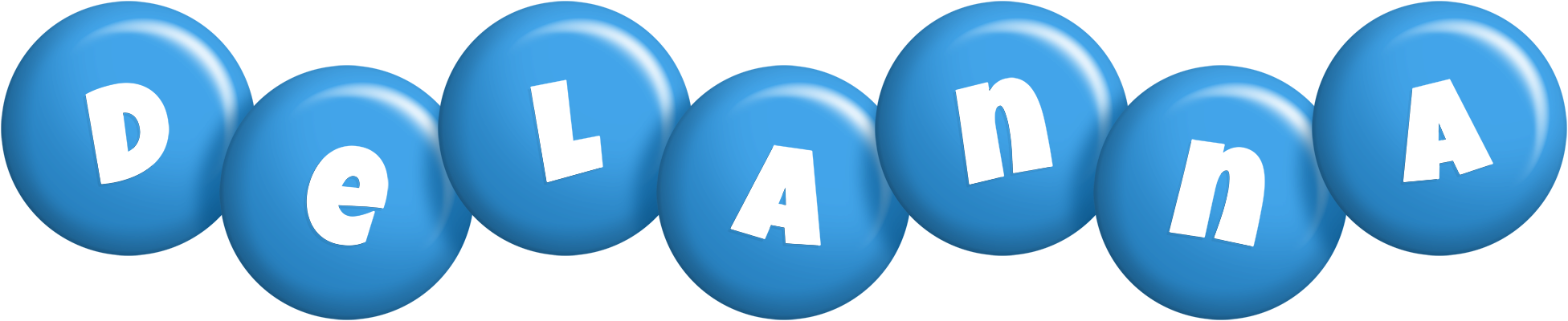 Delanna candy-blue logo