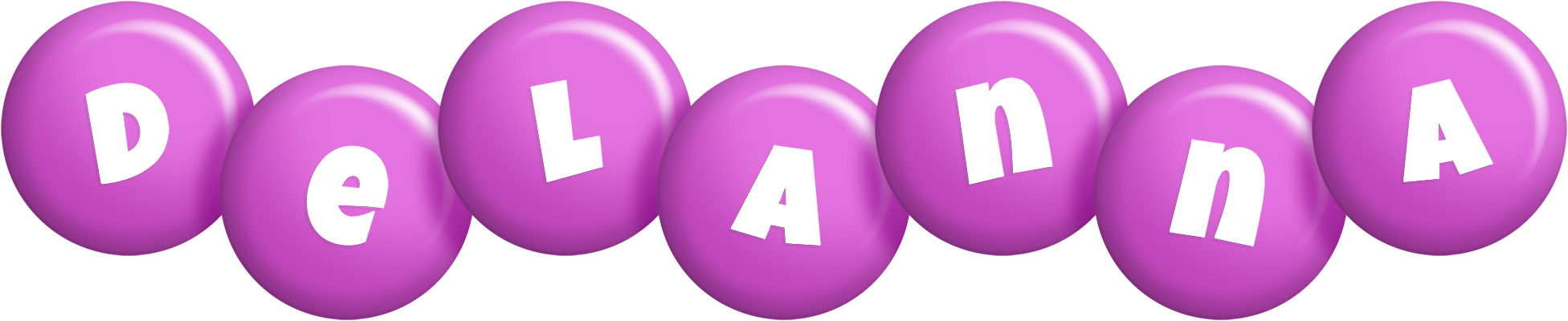 Delanna candy-purple logo