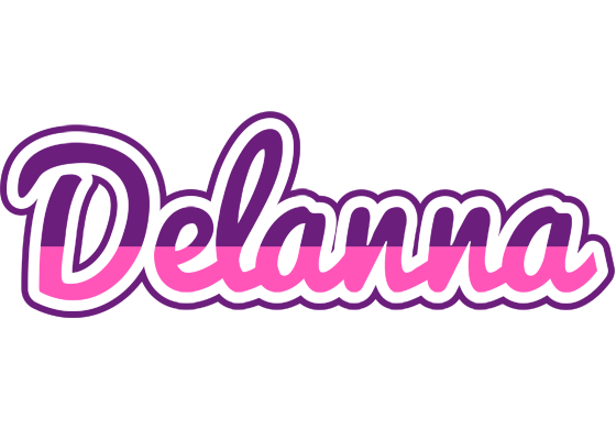 Delanna cheerful logo