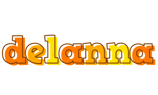 Delanna desert logo