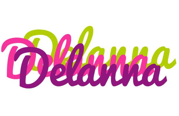Delanna flowers logo