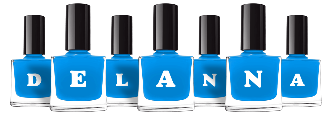 Delanna glossy logo