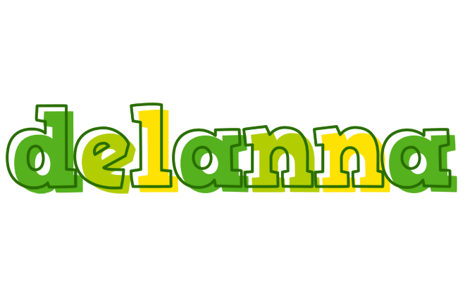 Delanna juice logo