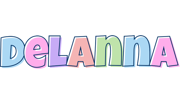 Delanna pastel logo