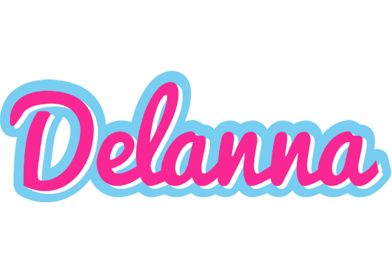 Delanna popstar logo