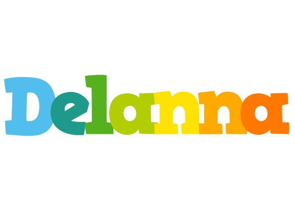 Delanna rainbows logo