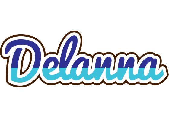 Delanna raining logo