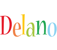 Delano birthday logo