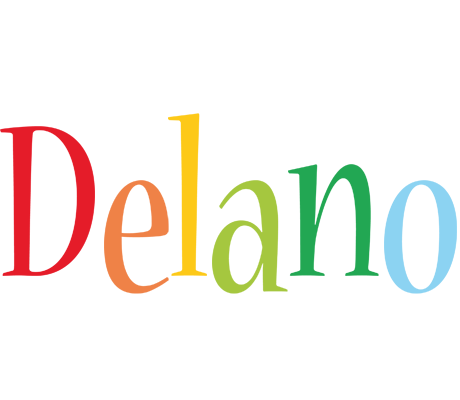 Delano birthday logo
