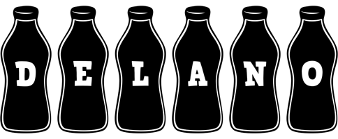 Delano bottle logo