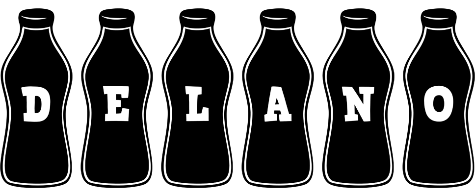 Delano bottle logo