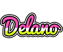 Delano candies logo