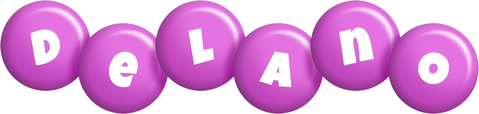 Delano candy-purple logo