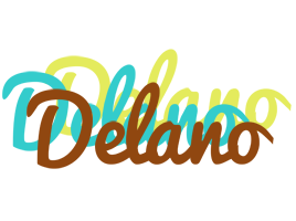 Delano cupcake logo