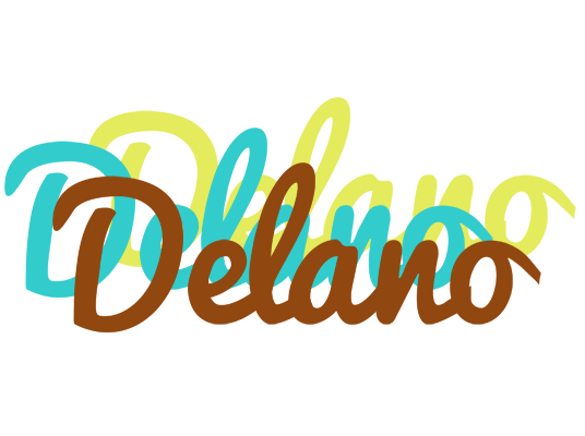 Delano cupcake logo