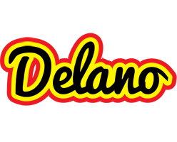 Delano flaming logo