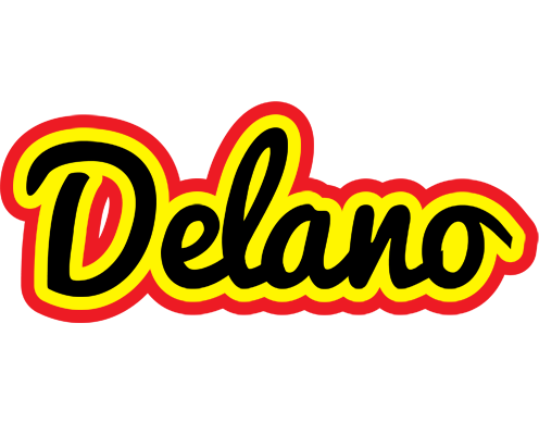 Delano flaming logo