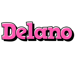 Delano girlish logo