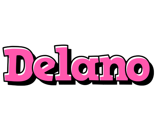 Delano girlish logo