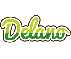 Delano golfing logo