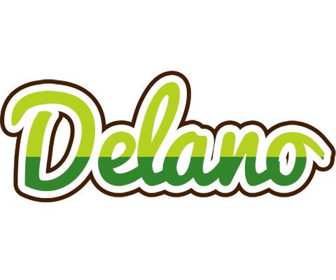 Delano golfing logo