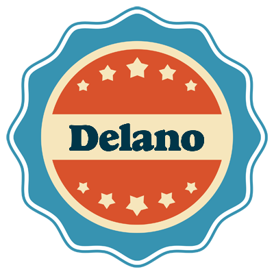 Delano labels logo