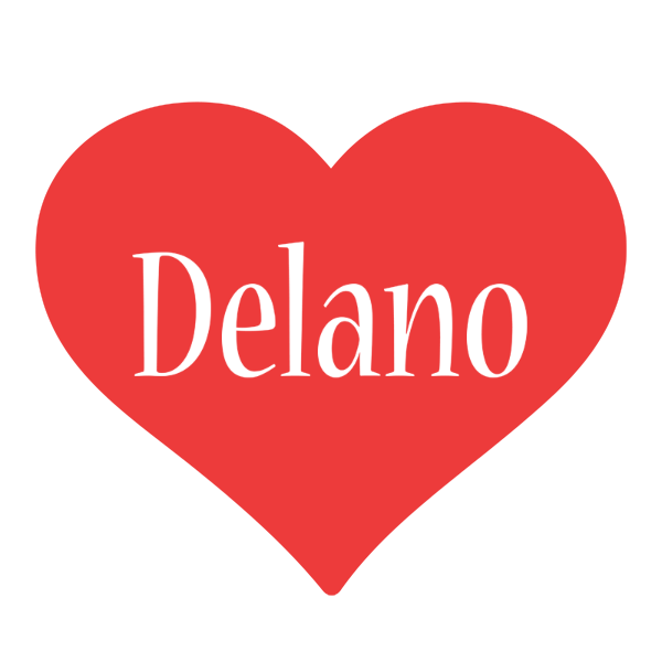 Delano love logo