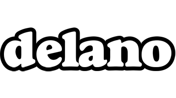 Delano panda logo