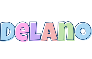 Delano pastel logo