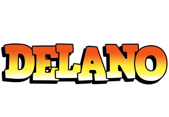 Delano sunset logo