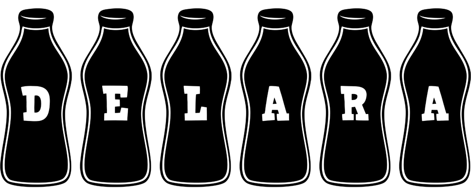 Delara bottle logo