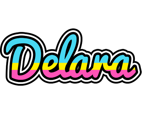 Delara circus logo