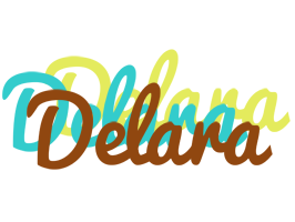 Delara cupcake logo