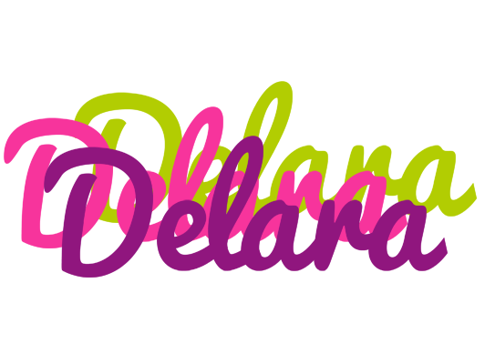 Delara flowers logo