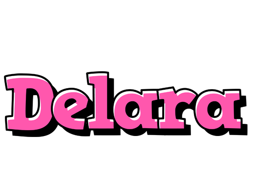 Delara girlish logo