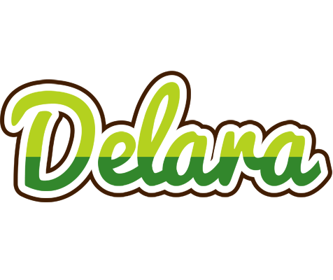 Delara golfing logo