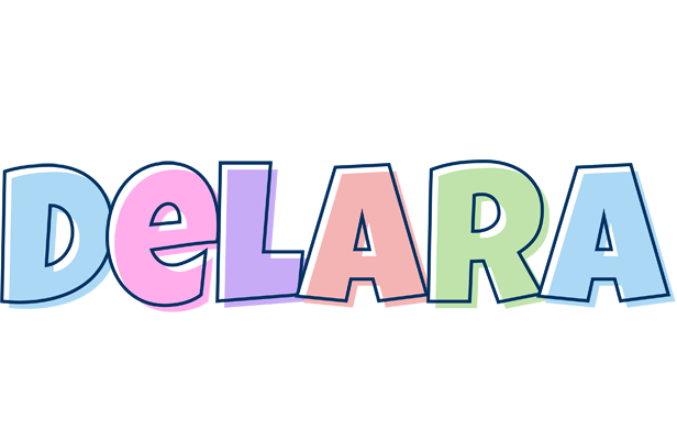 Delara pastel logo