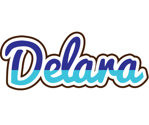 Delara raining logo