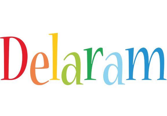 Delaram birthday logo