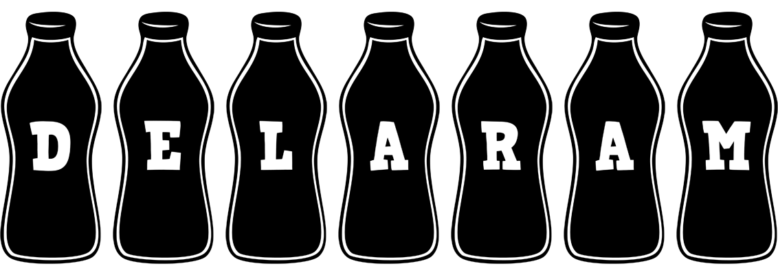 Delaram bottle logo