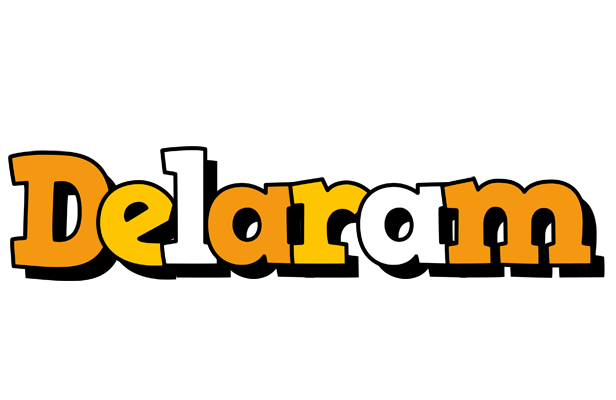 Delaram cartoon logo